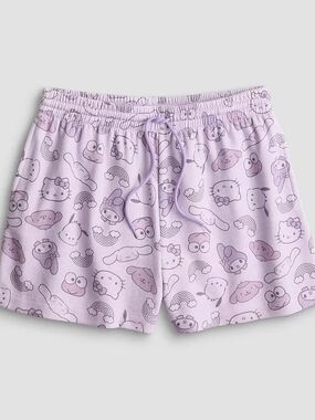 Hello Kitty Lavender-Print Women’s Lounge Short